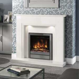 electric fireplace suite with surround