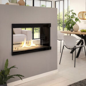built-in bioethanol tunnel fire